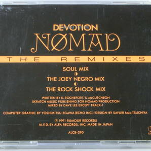 NOMAD■(I Wanna Give You) Devotion / THE REMIXES (The Joey Negro Mix/他)の画像2