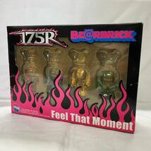 4393-1　メディコムトイ　BE@RBRICK　ベアブリック　Feel That Moment 175R　人形_画像1