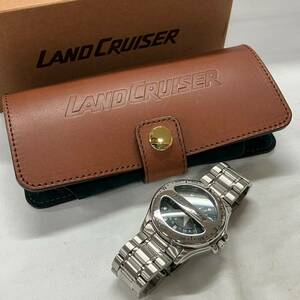 4344-3①LAND CRUISER　ランドクルーザー　LC001　クォーツ　メンズ腕時計