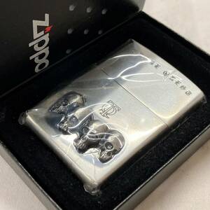 4475-1千⑯Zippo　ジッポ　Tribe Quest　トライヴ クエスト　スカル　骸骨　ライター　喫煙具