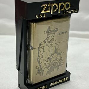 4475-1千(73)Zippo　ジッポ　カウボーイ　ライター　喫煙具　