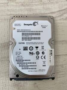 【状態:正常】Seagate ST9750423AS 750GB 2.5インチ 厚さ9mm