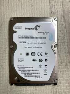 【状態:正常】HDD Seagate ST9500325AS 500GB 2.5インチ 厚さ9mm