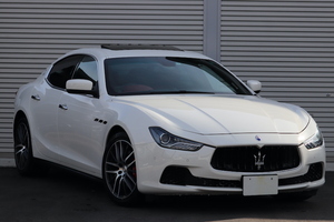 [Bianco/Rosso] 2015y Maserati ghibli/Glass Electric Sr/Подлинное Navi/Onuine 19 Unaw/Smart Key/Red Capiper/Rathance Inspection 2 года