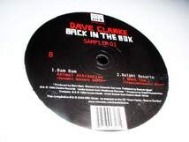 12S★デイヴ・クラーク/BACK IN THE BOX SAMPLER★シリーズ第1弾_画像3