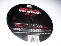 12S★デイヴ・クラーク/BACK IN THE BOX SAMPLER★シリーズ第1弾_画像2