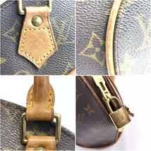 1円【美品】LOUIS VUITTON 1551 ルイヴィトン エリプスPM モノグラム ハンドバッグ トートバッグ 手提げ ミニボストン バック M51127_画像8