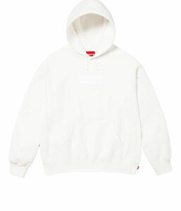 23AW Supreme Box Logo Hooded Sweatshirt white ホワイト 白 パーカー M