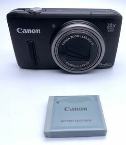 Canon/キャノン　 コンパクトデジタルカメラ　PowerShot　SX260　HS　ブラック　デジカメ　現状品