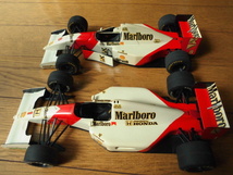 タミヤ 1/20 「マクラーレン MP4/7」 「マクラーレン MP4/8」 完成品_画像3