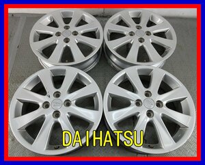 ■中古ホイール■　DAIHATSU ムーヴ 純正 16インチ 4.5J +45 4H 100 冬用 スタッドレス用 人気 インチアップ タント 激安 送料無料 D592