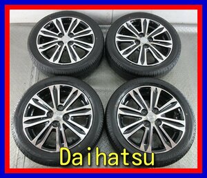 ■中古タイヤホイール■　DAIHATSU 純正 ウェイク 15インチ 4.5J +45 4H 100 BRIDGESTONE EP150 165/55R15 75V 夏タイヤ S 送料無料 K174