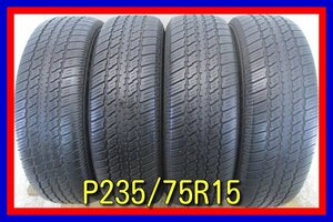 ■中古タイヤ■ P235/75R15 105S MAXXIS MA-1 レアサイズ カスタム エブリイ等 夏タイヤ オンロード 激安 中古 送料無料 B326