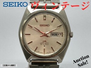 【可動品】SEIKO セイコー ロードマチック LM 腕時計 5606-7000 自動巻き