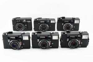 ★訳あり特上品★ コニカ KONICA C35 AF ×4個 /AF2 /AF3D ★6個まとめ★ #0808 #20658 #08031