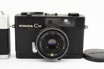 ★訳あり特上品★ コニカ KONICA C35 flash matic /C35 E&L /C35 ブラック ★3個まとめ★ #0803 #226204 #0806_画像4