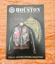 ＃★　ヒューストン/HOUSTON ミリタリー　バイク　カタログ　2020-21秋冬コレクション　ミリタリージャケット フライトジャケット ★_画像1