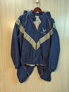 US AIR FORCE AF PTU Jacket and Pants Set Windbreaker Mens Sz M SKILCRAFT JWOD 海外 即決