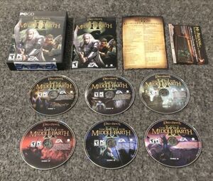 Lord of the Rings: The Battle for Middle Earth 2 II w/ Manual (PC) 6 DISCS 海外 即決