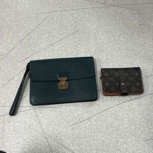 ●ルイヴィトン 2点セット クラッチバッグ セカンドバッグ 財布LOUIS VUITTON エピ レザー モノグラム