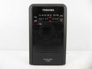 ★☆東芝 FM/AMポケットラジオ TY-APR4 動作品 オマケ新品電池付き☆★