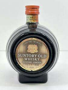 TN0601-148 3060【1円スタート】 サントリー　SUNTORY　オールド　OLD　ウイスキー　樽型ボトル　700ml　43％　未開栓　古酒