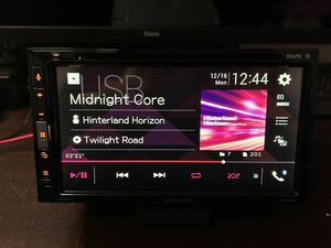 美品 ★ carrozzeria FH-6500DVD Bluetooth FM/AM DVDプレーヤー AUX CD ディスプレイオーディオ AV入出力 高音質 オーディオ ネットワーク