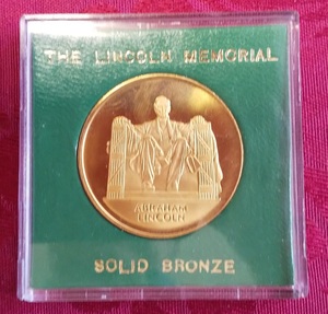 リンカーン記念館ブロンズメダル