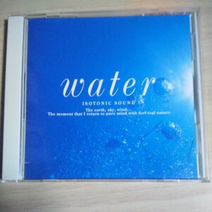 CCC21　CD　water ISOTONIC SOUND　１．Morning Mist　２．水模様　