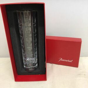 1円〜【baccarat】バカラ　一輪挿し　エキノックス　円柱形（中古品）①-37