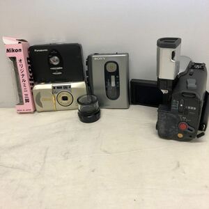 1円〜【Canon.Nikon.SONY.Panasonic】ビデオカメラ　カセット　カメラ　（ジャンク品）2-15