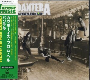 COWBOYS FROM HELL PANTERA 97年 EASTWEST 国内盤 廃盤 パンテラ down damage plan hellyeah superjoint ritual ted nugent