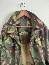 90s イギリス軍　DPMカモリップストップコンバットスモック　XL ミリタリー_画像6