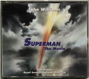 【2枚組】ジョン・ウィリアムズ/スーパーマン Superman The Movie-ジョン・デブニー/ロイヤル・スコティッシュ管弦楽団