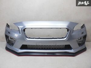 STI VAB WRX STI VAG S4 前期 フロントスポイラー リップスポイラー ST96020VV000 純正バンパー付 G1U アイスシルバーメタリック 棚2C