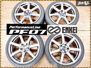 ENKEI エンケイ PF07 ホイール 17インチ 8.5J +35 7.5J +45 PCD114.3 5穴 4本 DC2 インテグラ タイプR 98spec ★ 棚1I2