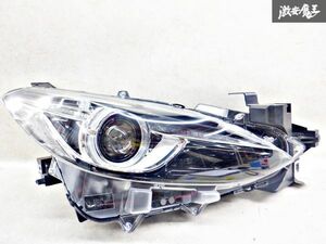 【破損無し！】マツダ純正 BM2FS BM5FS アクセラ 前期 HID ヘッドライト ヘッドランプ 右 右側 運転席側 STANLEY W1362 棚2K24