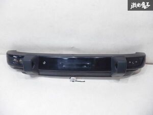 Porsche Porsche original 911 930 Carrera rear bumper black over rider attaching normal shelves 1B12