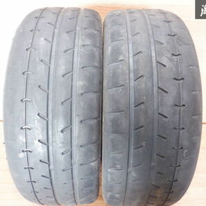 ADVAN アドバン Sタイヤ 205/55R16 94W 2本 2018年製 残量約4ｍｍ サーキット ドリフト ★ 棚1Ａの画像2