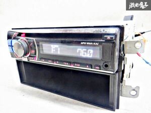 【最終値下げ】【動作OK！】ALPINE アルパイン 汎用 CDデッキ CDプレイヤー 1DIN 小物入れ付き CDE-102JI 棚2J12