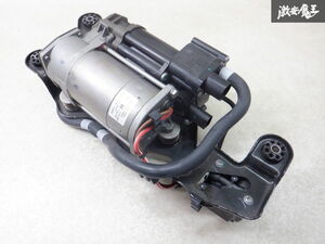 保証付 BMW純正 F15 X5 2015年 サスペンション コンプレッサー 443 020 023 1 棚2O12