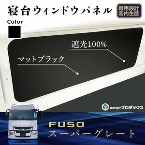 FUSO 新型 17 スーパーグレート ウィンドウパネル ベット ベッド 寝台窓 寝台 窓板 窓枠 隠し 窓 パネル トラック 睡眠 快眠 カーフィルム