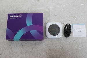 Y06/844 未使用品 macaroon 3 M3B mobileWIFI/ポケットWIFI/グローバルwifi