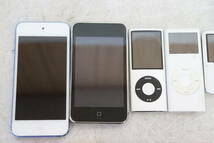 Y06/742 APPLE/SONY デジタルオーディオプレーヤー12点セット iPod touch nano A1574/A1366 walkman NW-S756/NW-S636F等 動作未確認 現状品_画像2