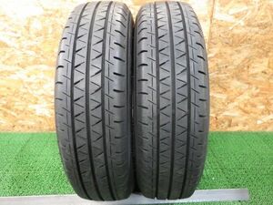 ヨコハマ BluEarth-Van RY55 185/75R15 106/104N LT 2020年製 8分山 2本【夏タイヤ/15インチ】手渡し可