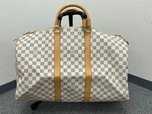 Louis Vuitton ルイ ヴィトン ダミエ キーポル50 ボストンバッグ 鞄 旅行バッグ 米RA-04