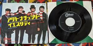 60's ビートルズ ( \370 Odeon盤 7inch) アクト・ナチュラリー Act Naturally / イエスタデイ Yesterday OR-1437 1965年