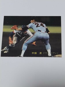 カルビー　野球カード　81年　中畑　清　　No.373 　ジャイアンツ