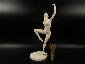 [ luck warehouse ] extra-large type West fine art ornament beautiful person .. nude resin made young lady woman god woman height 37cm