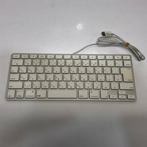 ●動作品 アップル A1242 USBキーボード Apple 有線 日本語配列 純正 Mac S2719